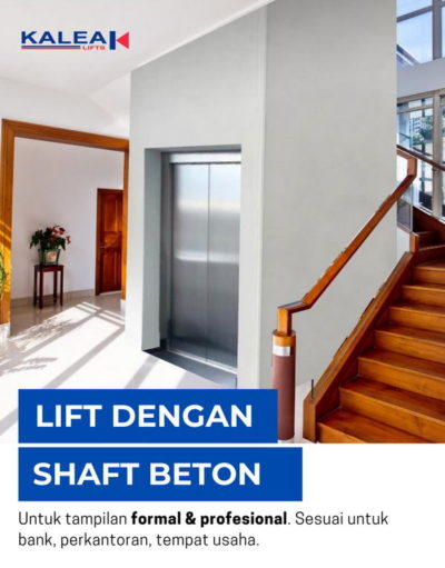 pasang lift rumah shaft beton