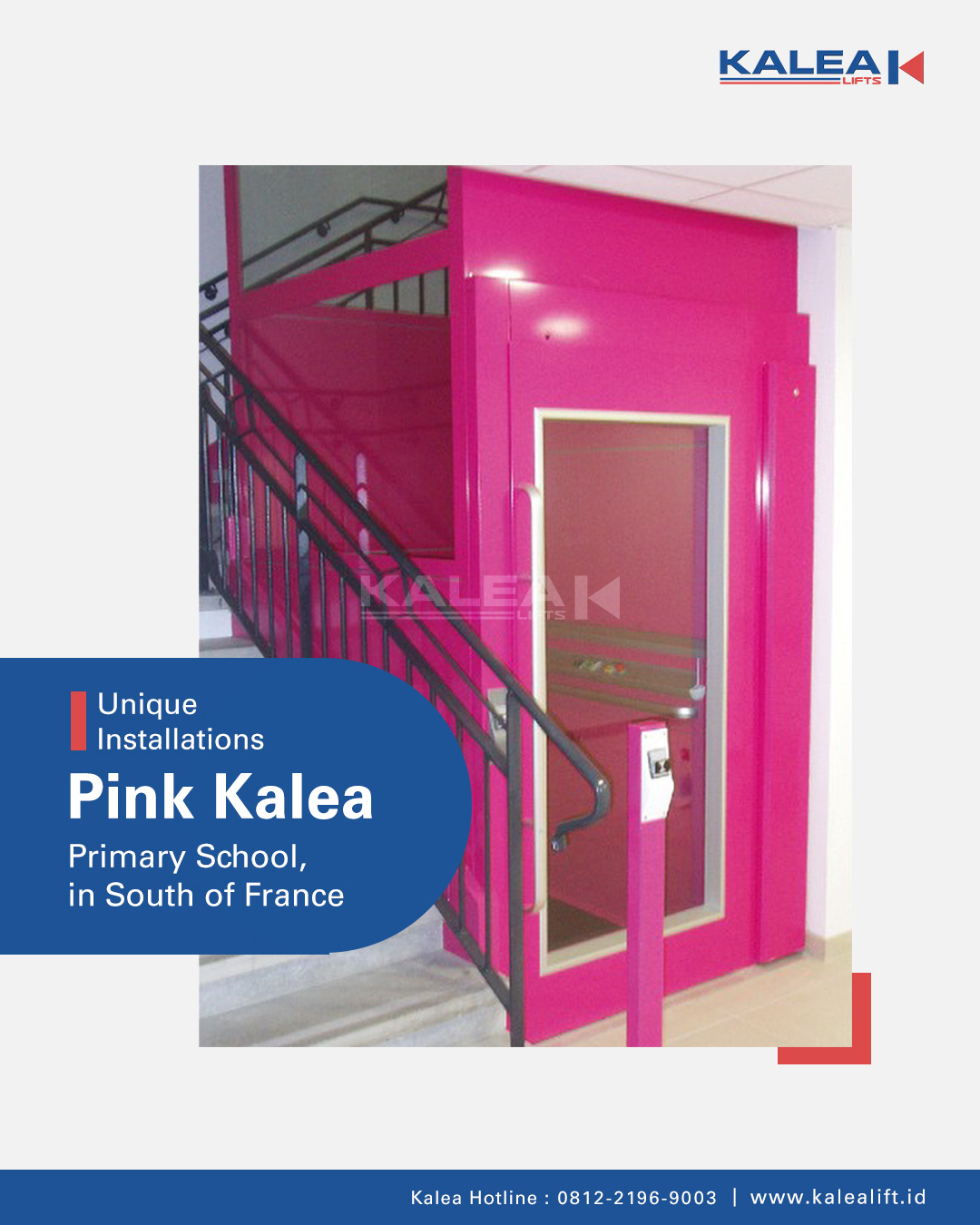 Kalea – UNIQUE Pink Kalea at School 1 Kalea K300安装于长春某小区