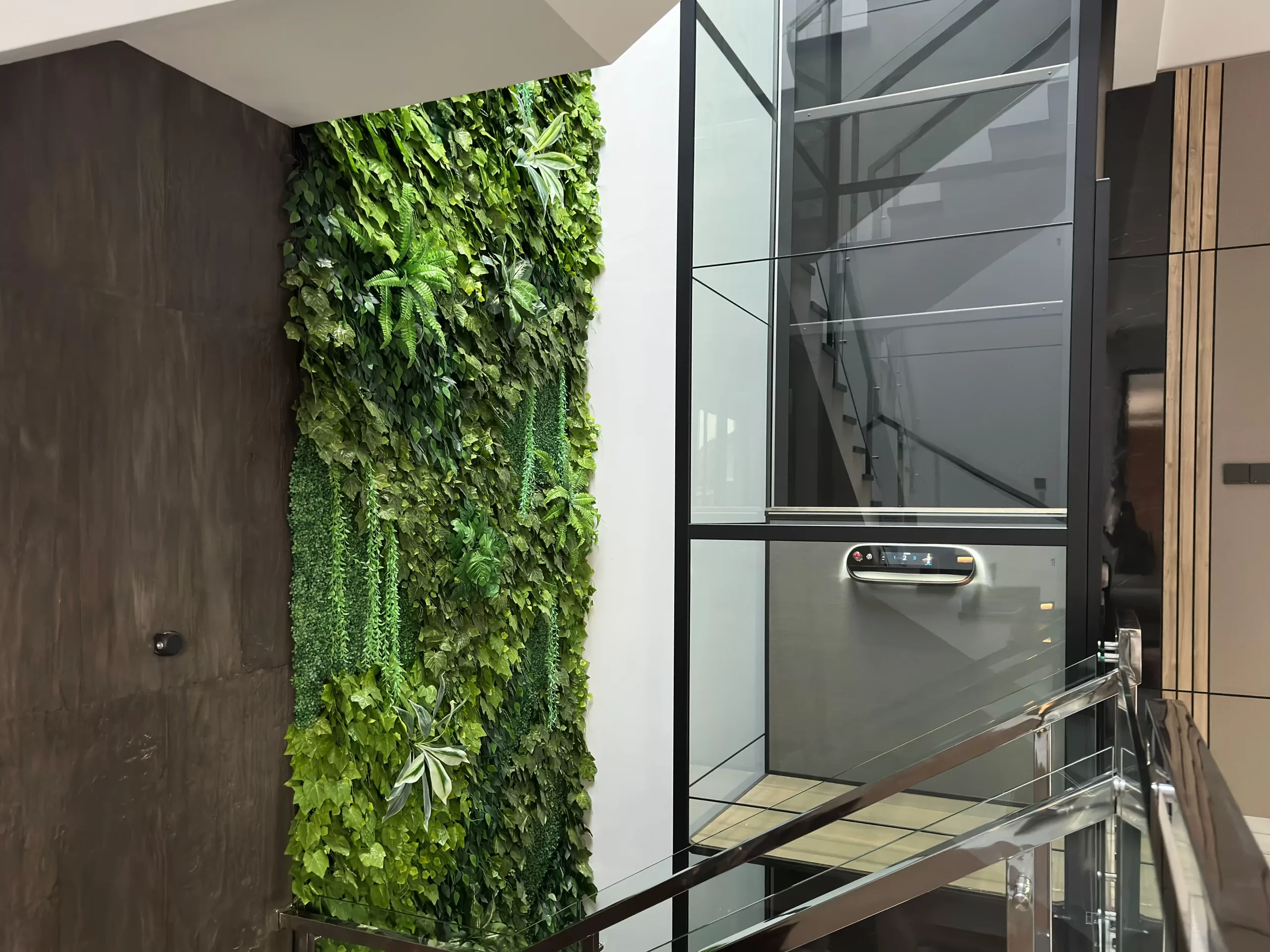 lift rumah premium kalea x50 series control panel through tampak samping