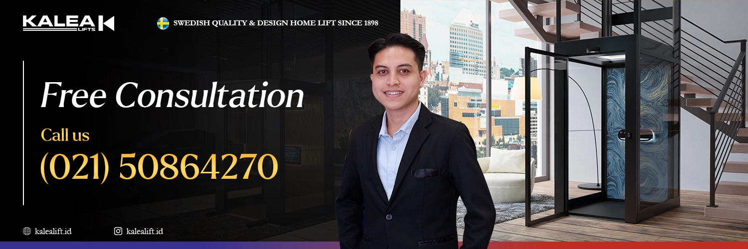 Lift Rumah mewah Kalea gratis konsultasi banner