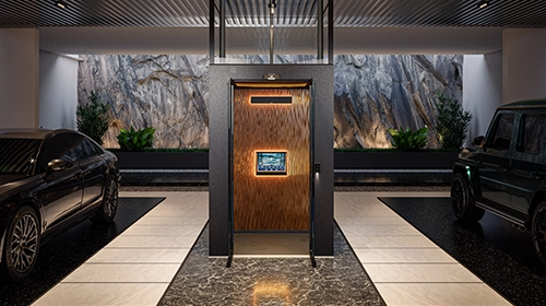 lift rumah antera z80 dengan full wood back panel